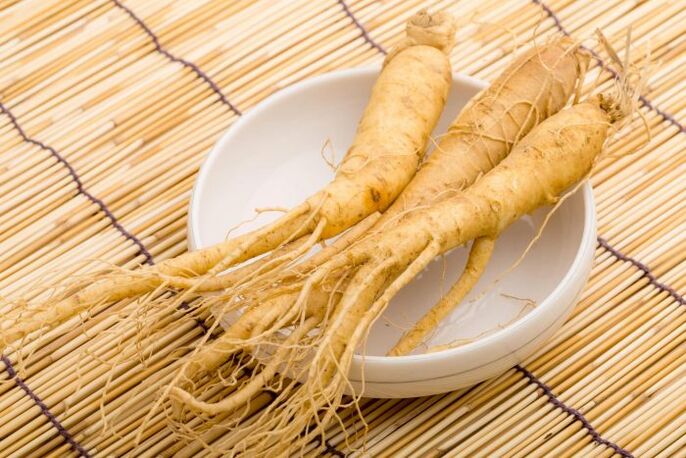 ρίζα ginseng για αύξηση της ισχύος